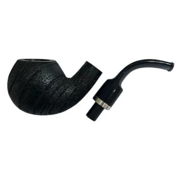 CACHIMBO DE CARVALHO BAZZANELLI MARROM CURVO B-106