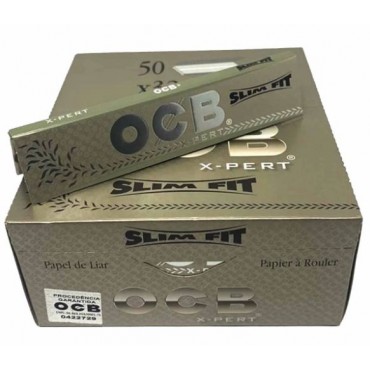 SEDA OCB X-PERT SLIM  caixa com 50 livretos