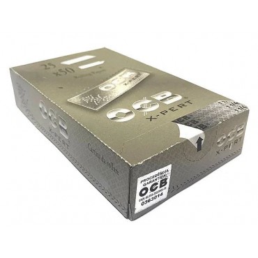SEDA OCB X-PERT  1 1/4 MINI SIZE caixa com 25 livretos