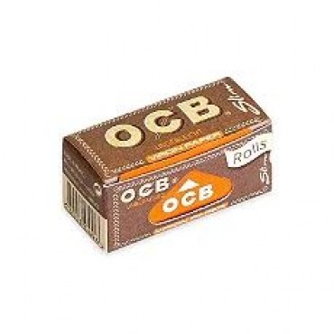 SEDA OCB BROWN ROLLS caixa com 24 rolos