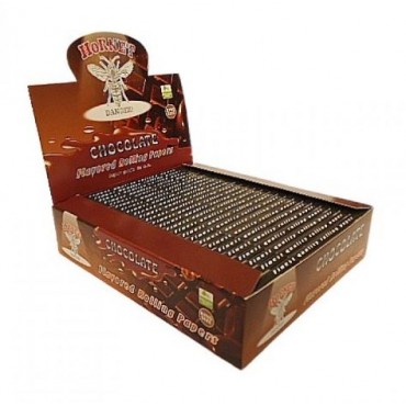 SEDA HORNET KING SIZE AROMA CHOCOLATE caixa com 25 livretos