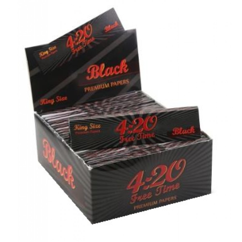 SEDA 4:20 BLACK KING SIZE caixa com 50 livretos