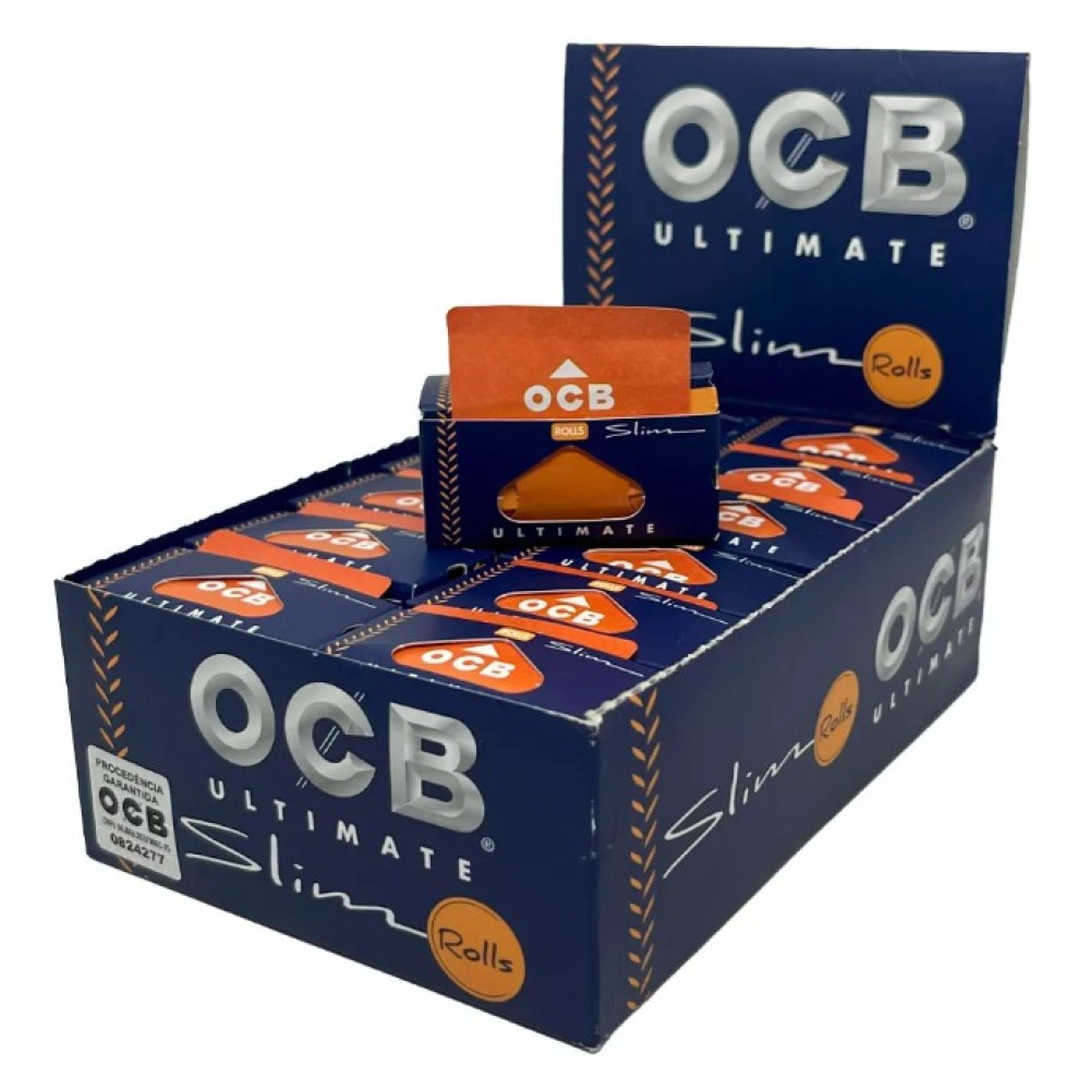 SEDA OCB ULTIMATE ROLLS caixa com 24 rolos