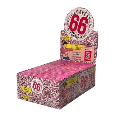 SEDA BROS PINK COM PILAO KING SIZE caixa com 50 livretos