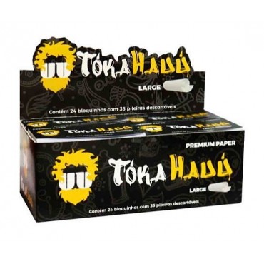 PITEIRA DE PAPEL TOKA HAUU LARGE caixa com 24 livretos