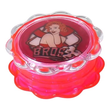 DICHAVADOR ACRILICO BROS 3D VINTAGE PINK 6cm com 3 partes