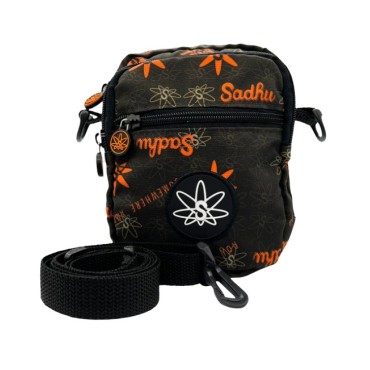 SHOULDER BAG SADHU CLASSICA PRETA / LARANJA unidade