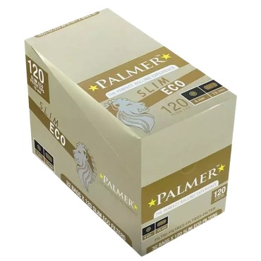 FILTRO PARA CIGARRO PALMER ECO 6mm Caixa com 32 pacotes