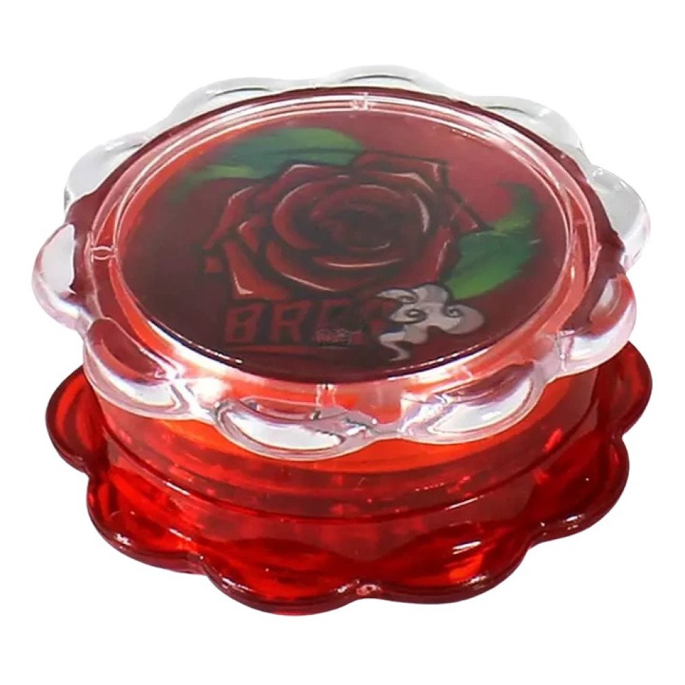 DICHAVADOR ACRILICO BROS 3D VINTAGE ROSE 6cm com 3 partes