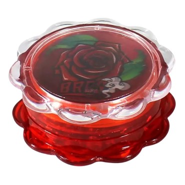 DICHAVADOR ACRILICO BROS 3D VINTAGE ROSE 6cm com 3 partes