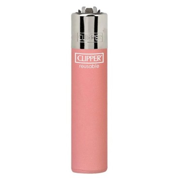 ISQUEIRO CLIPPER GRANDE PINK FOSCO  unidade Cod. 03