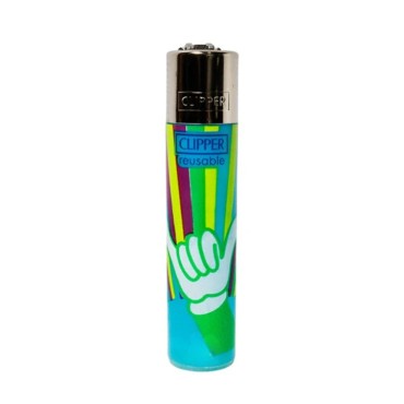 ISQUEIRO CLIPPER GRANDE HIPPIE MOMENTS  unidade Cod. 01