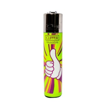 ISQUEIRO CLIPPER GRANDE HIPPIE MOMENTS  unidade Cod. 04