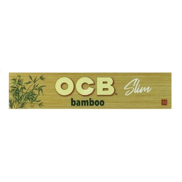 SEDA OCB BAMBOO SLIM KING SIZE caixa com 50 livretos