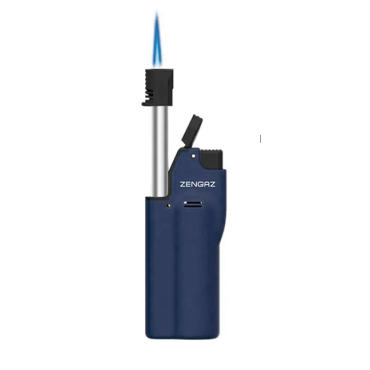 ISQUEIRO MAÇARICO ZENGAZ ZT-66 X-TEND AZUL