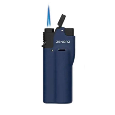 ISQUEIRO MAÇARICO ZENGAZ ZT-66 X-TEND AZUL