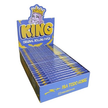 SEDA KING ORIGINAL MINI SIZE caixa com 25 livretos