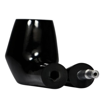 CACHIMBO BERTOLDI ELITE RETO com piteira de chifre codigo E-15