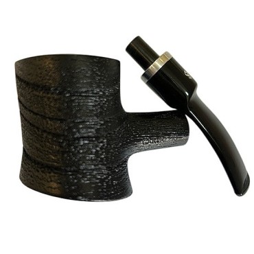 CACHIMBO DE CARVALHO BAZZANELLI POKER PITEIRA PRETA B-104