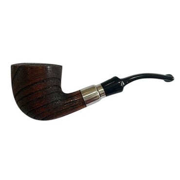 CACHIMBO DE CARVALHO BAZZANELLI MARROM CURVO B-106
