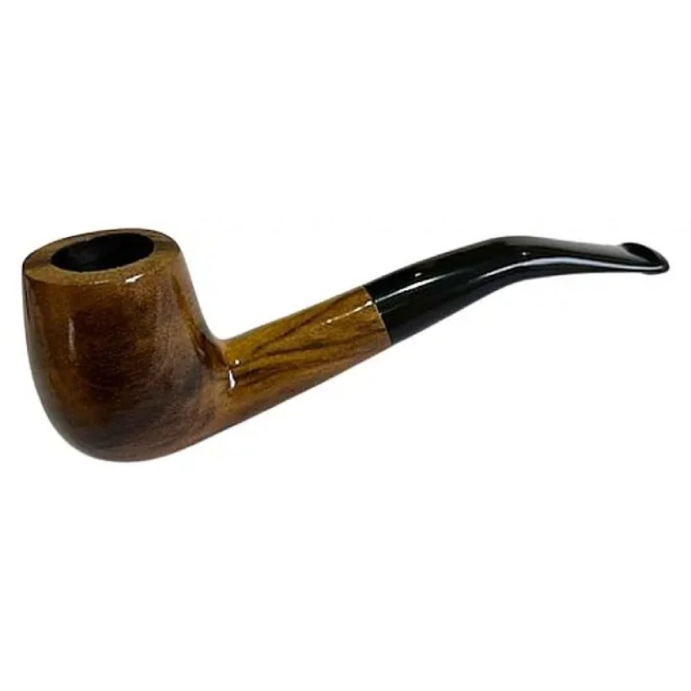 CACHIMBO BERTOLDI HOBBY CURVO MARROM CLARO com filtro 9mm Cod-01 CACHIMBO BERTOLDI HOBBY CURVO MARROM CLARO com filtro 9mm Cod-01