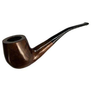 CACHIMBO DE MADEIRA LORD MASSA 500 CURVO MARROM