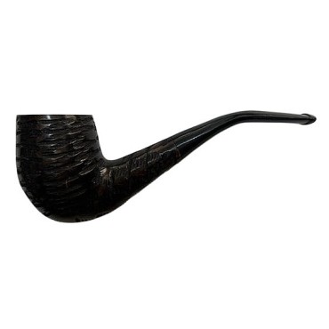 CACHIMBO DE MADEIRA TRABALHADA LORD MASSA 500 CURVO MARROM