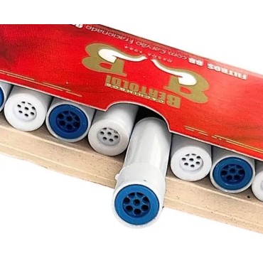 FILTRO PARA CACHIMBO BERTOLDI 9mm caixa com 10 filtros