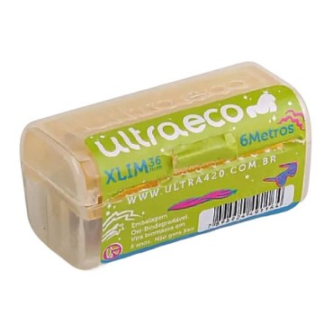 KIT 2 SEDAS CELULOSE ULTRAECO EXTRA SLIM 36mm ROLLS