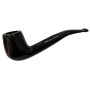 CACHIMBO BERTOLDI HOBBY CURVO PRETO com filtro 9mm Cod-06