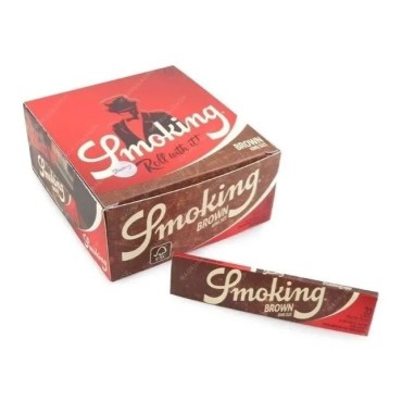 SEDA SMOKING BROWN KING SIZE caixa com 50 livretos