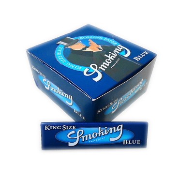 SEDA SMOKING BLUE KING SIZE caixa com 50 livretos
