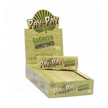 SEDA PAYPAY GO GREEN 1 1/4 MINI SIZE  caixa com 25 livretos