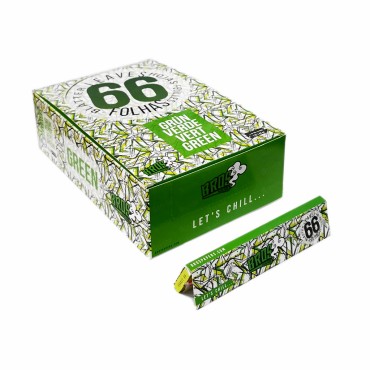 SEDA BROS GREEN KING SIZE caixa com 50 livretos